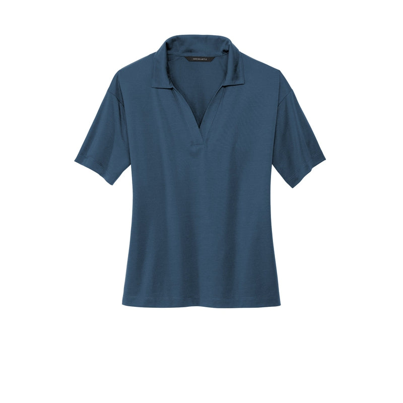 Mercer+Mettle™ Women’s Stretch Jersey Polo - Insignia Blue