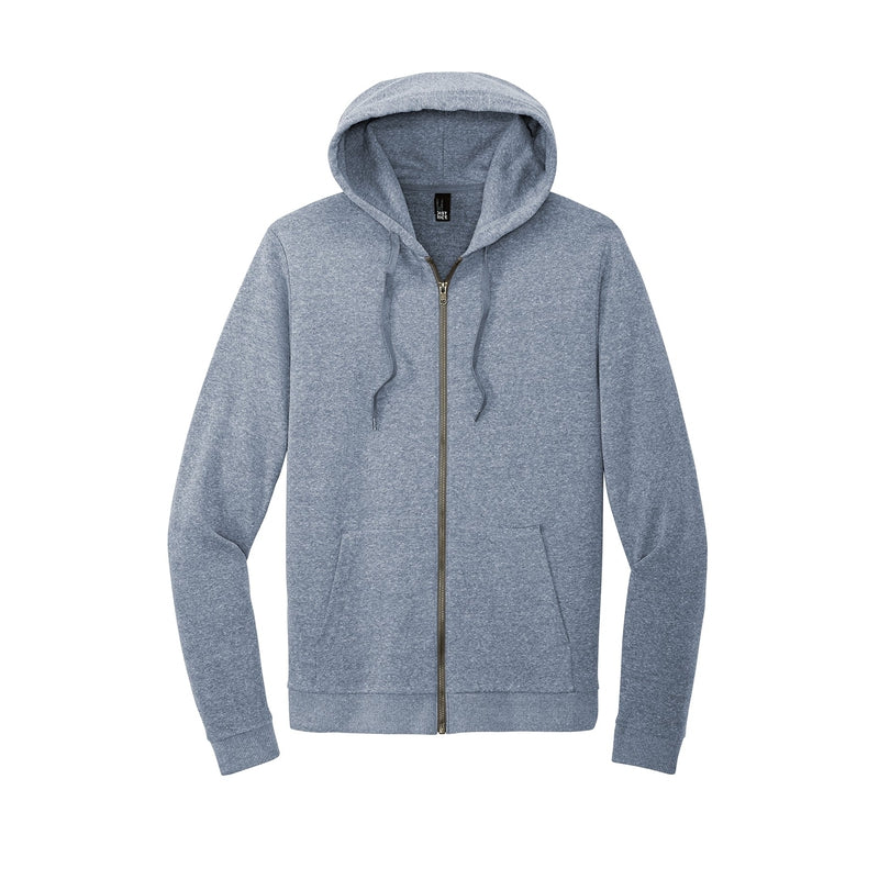 District® Perfect Tri® Fleece Full-Zip Hoodie - Navy Frost