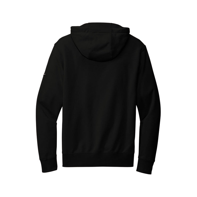 Nike Club Fleece Sleeve Swoosh Full-Zip Hoodie - Black