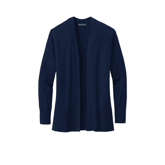 Brooks Brothers® Women’s Cotton Stretch Long Cardigan Sweater - Navy Blazer