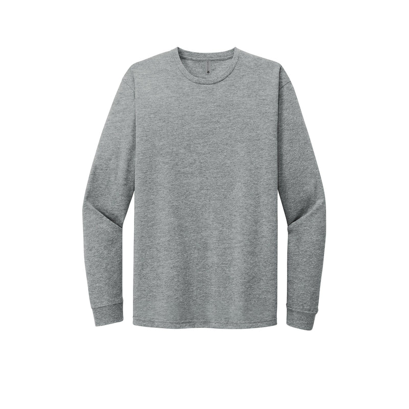 Next Level Apparel® Unisex CVC Long Sleeve Tee - Dark Heather Grey ...
