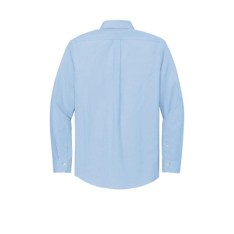 Brooks Brothers® Wrinkle-Free Stretch Pinpoint Shirt - Newport Blue