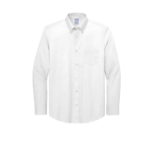 Brooks Brothers® Wrinkle-Free Stretch Pinpoint Shirt - White