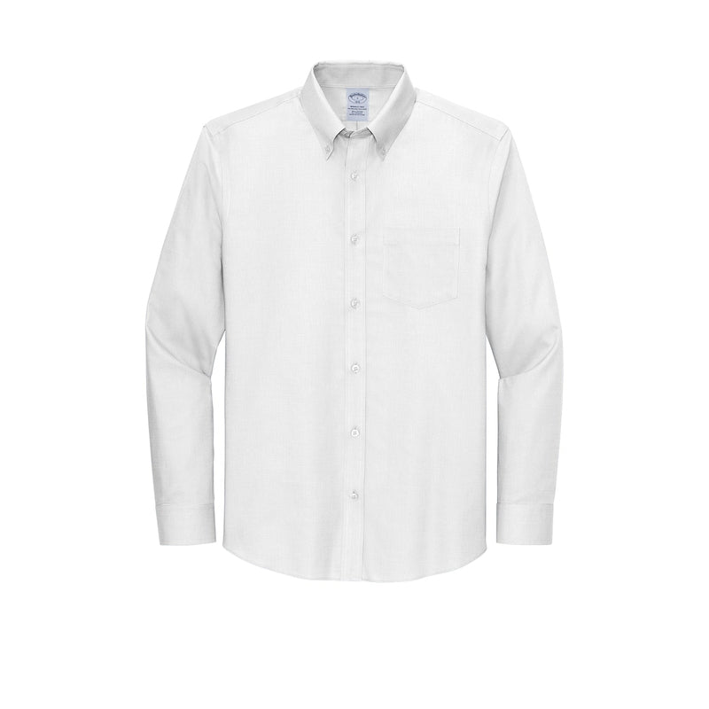 Brooks Brothers® Wrinkle-Free Stretch Nailhead Shirt - White