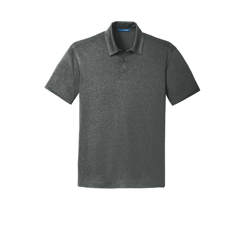 Port Authority® Trace Heather Polo - Charcoal Heather