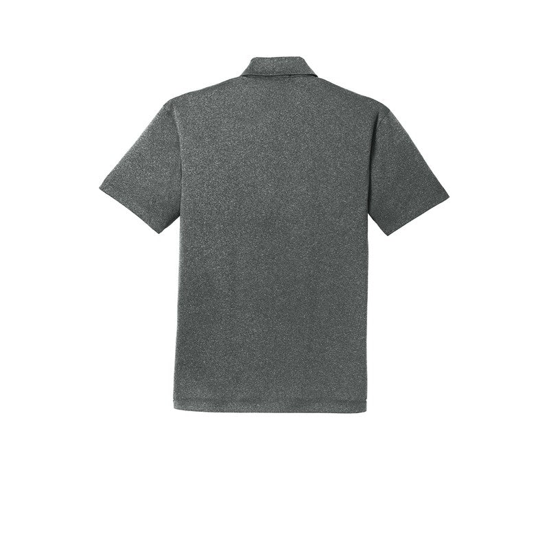 Port Authority® Trace Heather Polo - Charcoal Heather