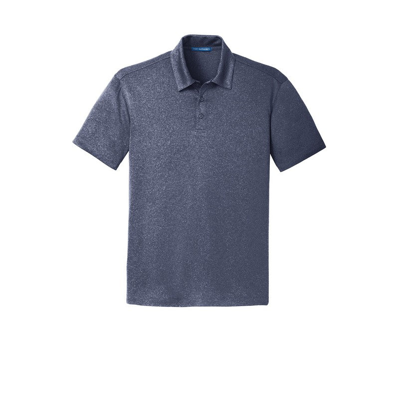 Port Authority® Trace Heather Polo - True Navy Heather