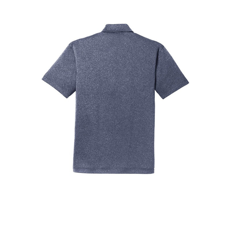 Port Authority® Trace Heather Polo - True Navy Heather