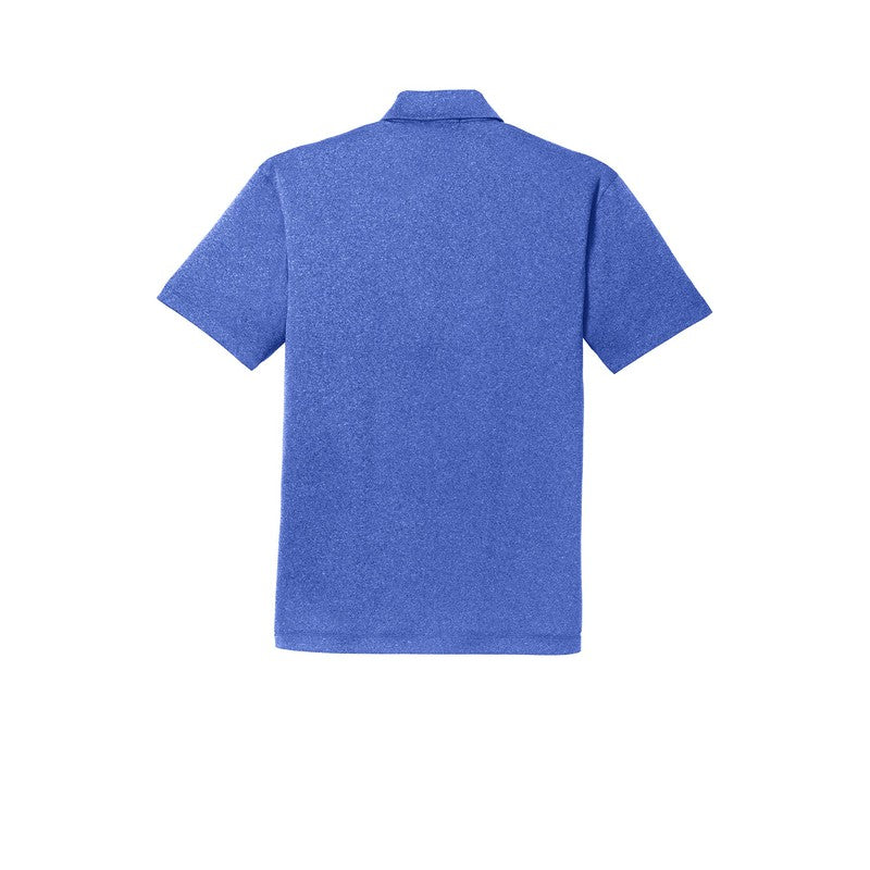 Port Authority® Trace Heather Polo - True Royal Heather