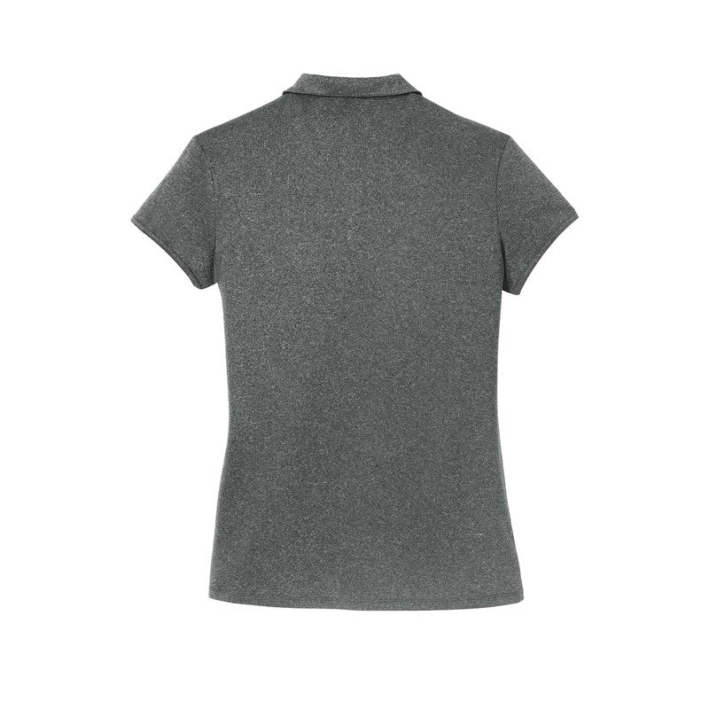 Port Authority® Ladies Trace Heather Polo - Charcoal Heather