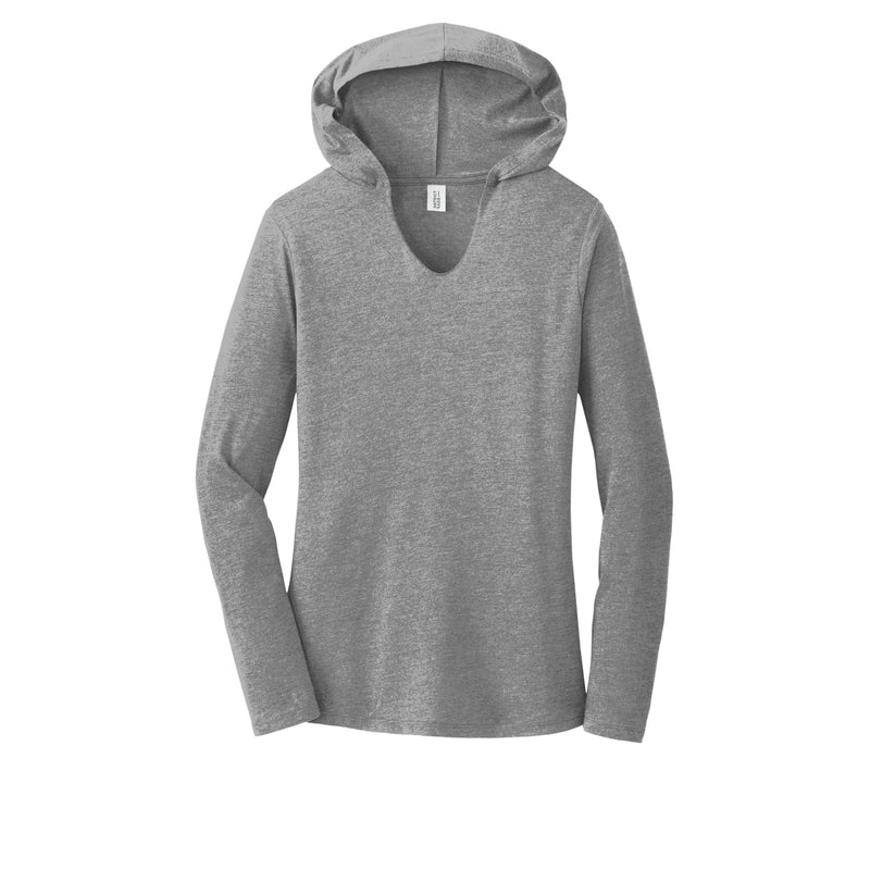 District ® Women’s Perfect Tri ® Long Sleeve Hoodie - Grey Frost