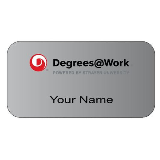 DEGREES@WORK NAME BADGE